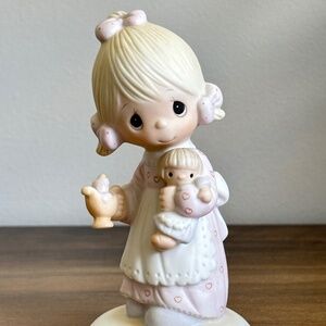 Precious Moments JESUS IS THE LIGHT Figurine 1978 Enesco E-1373/G ORIGINAL 21